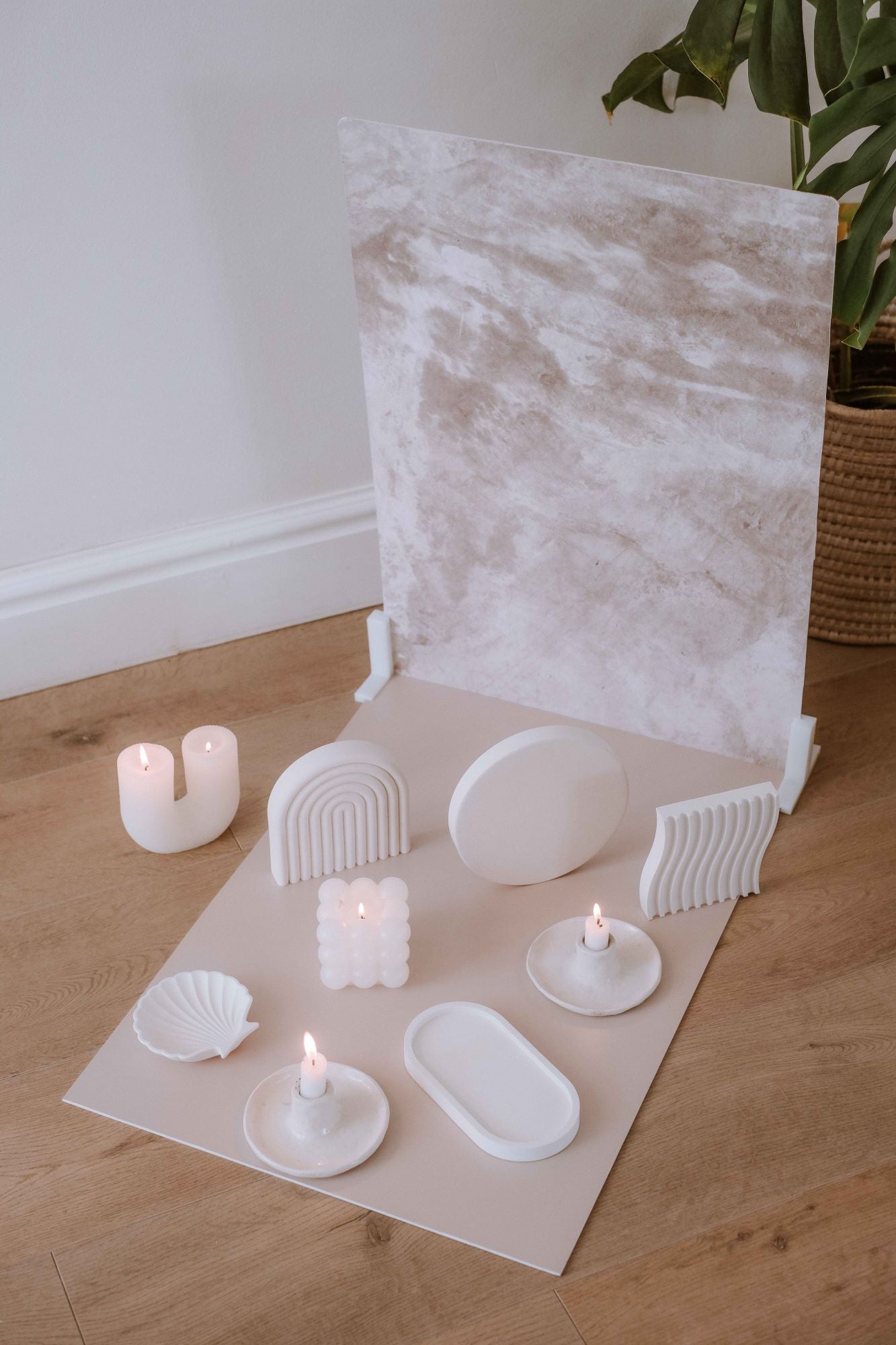 Round Tray Photo + Video Styling Prop